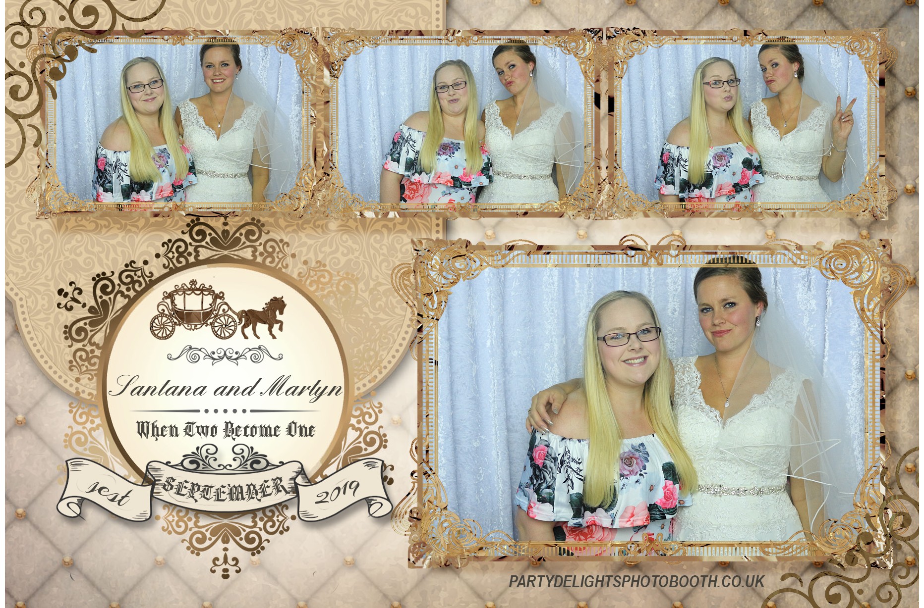 Martyn and Santana’s Wedding - Prints | View more photos from the event at gallery.partydelightsphotobooth.co.uk/u/PartyDelightsPhotoBooth/Martyn-and-Santana’s-Wedding-Prints